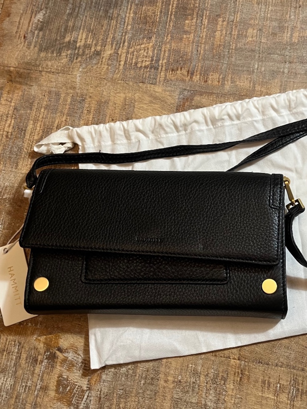 Hammitt Wallet Bag / Clutch / Crossbody with Detachable Strap - NWT